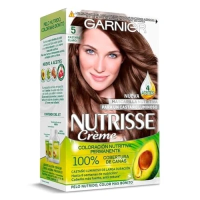 Afbeelding van Garnier Tinte Pelo Nutrisse 5 Casta?o Claro