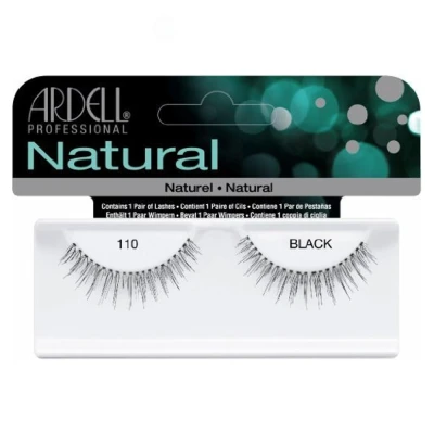 Afbeelding van Ardell Natural Lashes 110 Black Nepwimpers Zwart