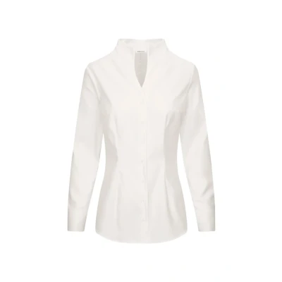 Afbeelding van Seidensticker Business Goblet Collar Regular FIT Overhemdblouse, Dames, Maat: 34, Weiss