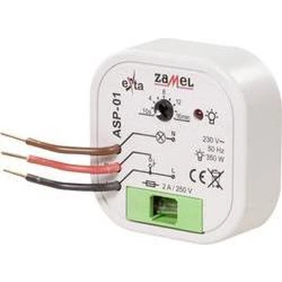 Afbeelding van Zamel ASP 01 Trappenhuislichtautomaat Inbouw (in muur of meubel) 230 V