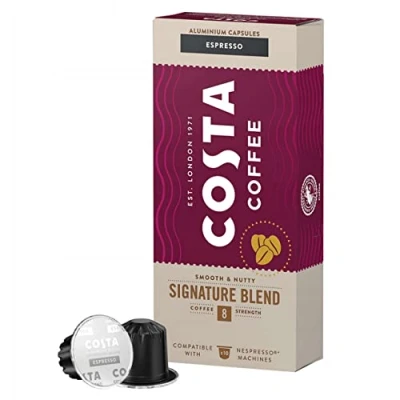 Afbeelding van Costa Coffee Signature Blend capsules, compatibel met ESPRESSO (Signature ESPRESSO, 10 capsules)
