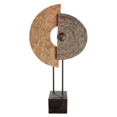 Afbeelding van Casablanca by Gilde Sierobject voor aan de wand Skulptur Carve auf Sockel (1 stuk)