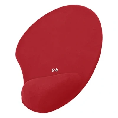Afbeelding van T&#039;nB Ergonomische muismat met palmsteun gel rood, TSED100RD