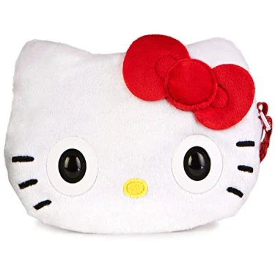Afbeelding van Purse Pets, Sanrio Hello Kitty and Friends, Interactief huisdierspeelgoed en handtas met meer dan 30 geluiden reacties, kinderspeelgoed voor meisjes