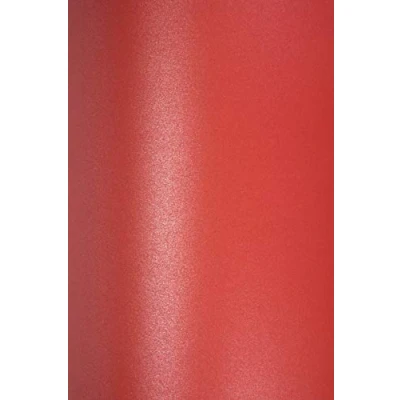 Afbeelding van Netuno 10 pearl dark Red 120g papier A4 210x297mm Majestic Emporer dubbelzijdig glinsterend parelmoer metallic glanzend voor inkjet laserprinters knutselen