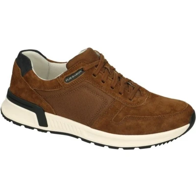 Afbeelding van Pius Gabor Sneakers laag, Heren, Maat: 44, Timber Leer en textiel