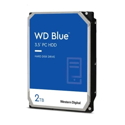Afbeelding van WD Blue 2To SATA 6Gb/s HDD Desktop (gereviseerd)