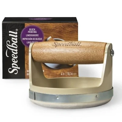 Afbeelding van Speedball Baren, 4 &quot;Diameter Blok Afdrukken Baren