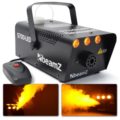 Afbeelding van BeamZ S700 LED rookmachine met vlameffect 700W