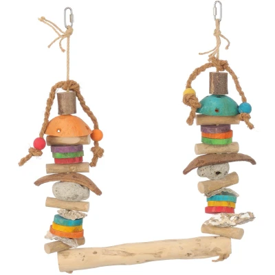 Afbeelding van Adori Tropical Java Swing Vogelspeelgoed 52x41x9 cm Multi Color