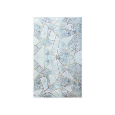 Afbeelding van MANI TEXTILE TPS_GRISDO_120 tapijt, polyester, grijs, 120 x 180