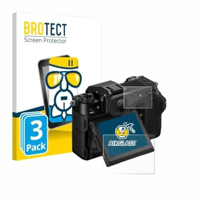 Afbeelding van BROTECT Screenprotector voor Fujifilm GFX100S II (Display + Schouderdisplay) Folie Beschermfolie Beschermglas transparant (3 Stuks)