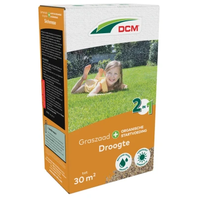 Afbeelding van DCM Graszaad Plus Droogte 30 m² (1,05 kg)
