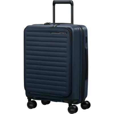 Afbeelding van Samsonite Restackd Spinner uitbreidbaar (4 wielen) 55cm Midnight