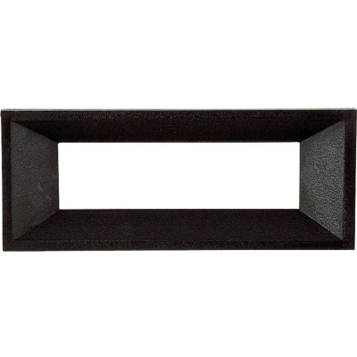 Afbeelding van Strapubox AR 6 A Frontframe Zwart Geschikt voor: LCD display digit Kunststof
