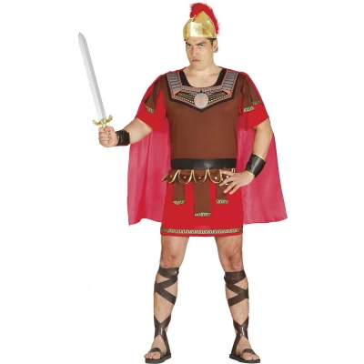 Afbeelding van Fiestas Guirca Verkleedpak Gladiator Heren Polyester Rood Mt L