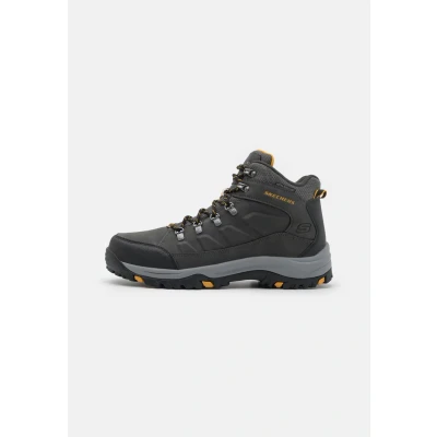 Afbeelding van Skechers Relment Veterboots, Heren, Maat: 45, Char Textiel/ synthetisch
