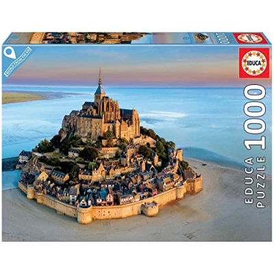 Afbeelding van EDUCA puzzel 1000 stuks Mont st. Michel