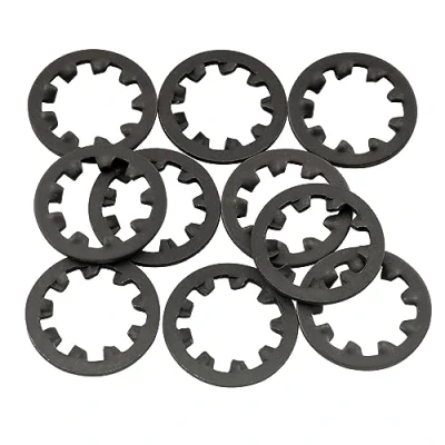Afbeelding van Musiclily Pro Staal 3/8 Inch en M9 Potmeter Tandring voor USA CTS Potmeters Switchcraft Jacks, Zwart (Set van 10)