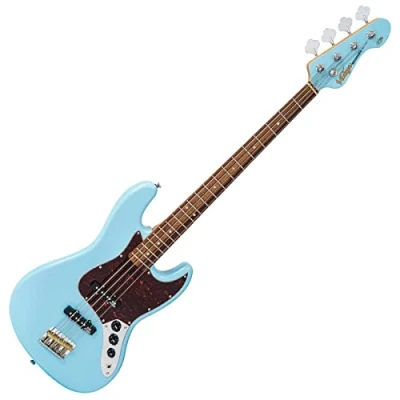 Afbeelding van Vintage VJ74 Reissued Laguna Blue elektrische basgitaar