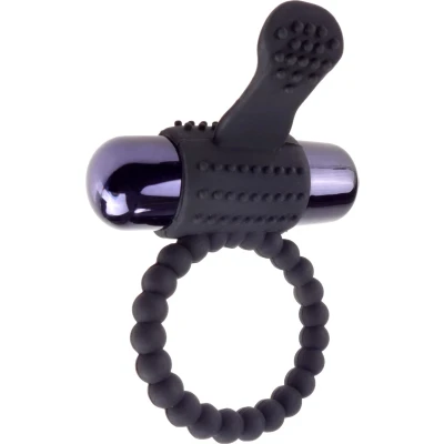 Afbeelding van Pipedream Vibrerende siliconen Super Ring, zwart, 43 g