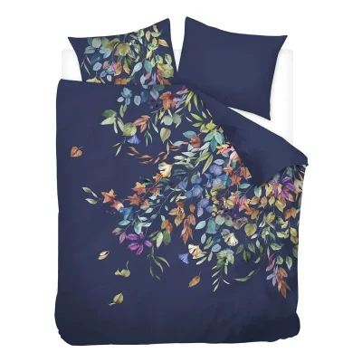 Afbeelding van Snoozing Fosse Dekbedovertrek Tweepersoons 200x200/220 cm Blauw