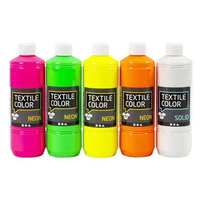 Afbeelding van Creativ Company Textile Color Semi dekkende Textielverf, 5x500ml