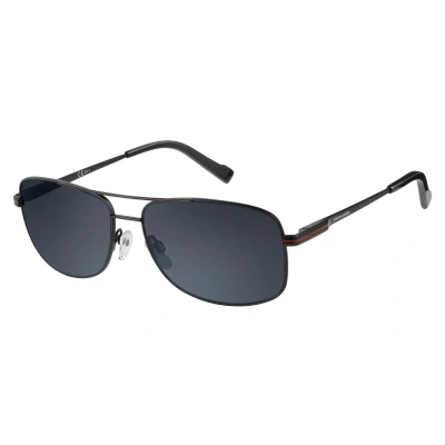Afbeelding van Pierre Cardin Uomo P.C. 6839/S 003/IR Occhiali da sole Metallo Nero Grigio Squadrata Normale