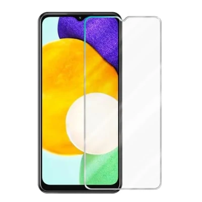 Afbeelding van Cadorabo Screenprotector geschikt voor Samsung Galaxy A04s Pantser film Beschermende in KRISTALHELDER Geharde (Tempered) display beschermglas 9H hardheid met 3D Touch