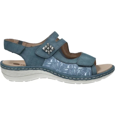 Afbeelding van Remonte Dames Sandaal D7547 15 Jeansblauw/combi Maat 37