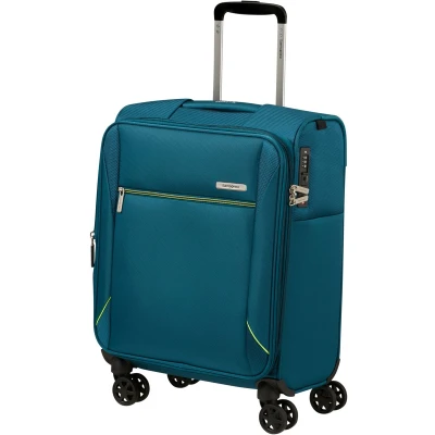Afbeelding van Samsonite Reiskoffer Base Breeze spinner 55/23 handbagage uitbreidbaar petrol 2,3 kg