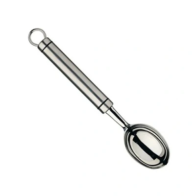 Afbeelding van KitchenCraft Professionele ijsschep roestvrij staal ovaal handvat, 2,4 x 4,40 22,8 cm