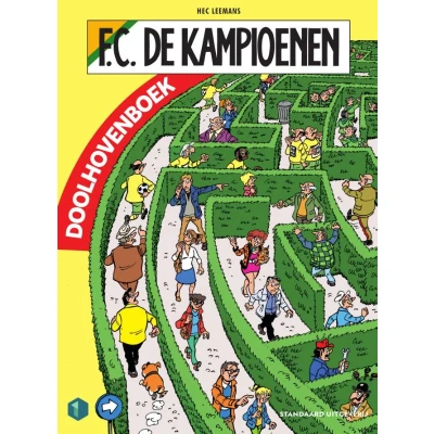 Afbeelding van F.C. De Kampioenen Doolhovenboek (Paperback)
