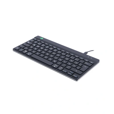 Afbeelding van R Go Tools Compact Break Toetsenbord, QWERTZ (DE), zwart, bedraad