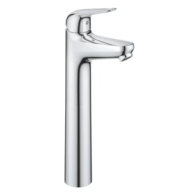 Afbeelding van GROHE QuickFix Swift wastafelmengkraan XL size met push open plug