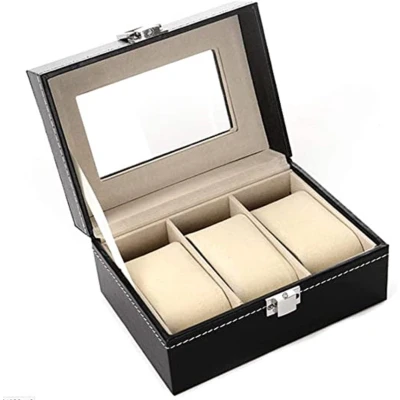 Afbeelding van horlogedoos \ horloge opbergbox kijkdoos Horlogekist watch box jewelry