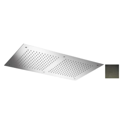 Afbeelding van SB Temptation Regendouche inbouw rechthoek 700x380mm PVD Gun Metal 1208955704