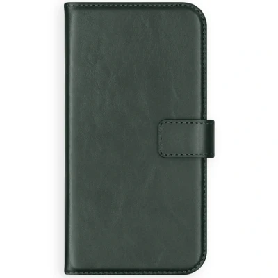 Afbeelding van Samsung Galaxy A40 Hoesje Echt leder Selencia Bookcase Groen Telefoonhoesje