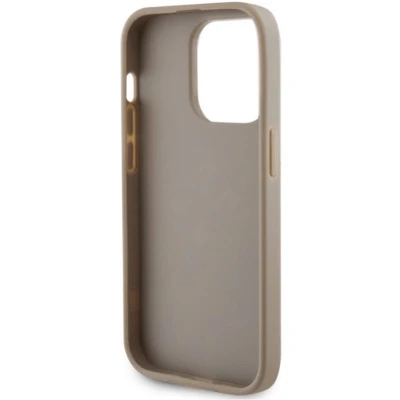 Afbeelding van Guess Perforated 4G Back Case Geschikt voor Apple iPhone 15 Pro (6.1&quot;) Goud
