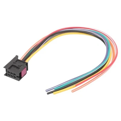 Afbeelding van FanPaYY Reparatieset voor achterlicht, kabelboom reparatieset, 21 cm, 6 polige kabelboom, stekker, compatibel met A1 Q3 6Q0937702