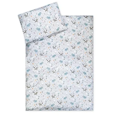 Afbeelding van JULIUS ZÖLLNER Jersey bedlinnen Smart Friends 100 x 135 cm