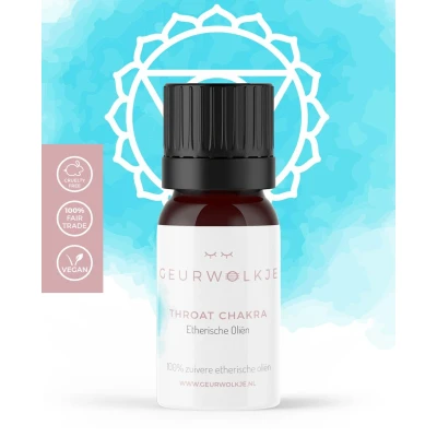 Afbeelding van KEEL CHAKRA Vishuddha 100% etherische olie 5 ml