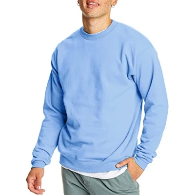 Afbeelding van Hanes Ecosmart SweatshirtEcoSmart voor heren Sudadera moletom Ecosmartarrr Cher Annennerrarrern sweatshirt, lichtblauw, 3XL