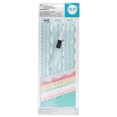 Afbeelding van We R Makers Scheurlinialen 30.5cm 3 stuks