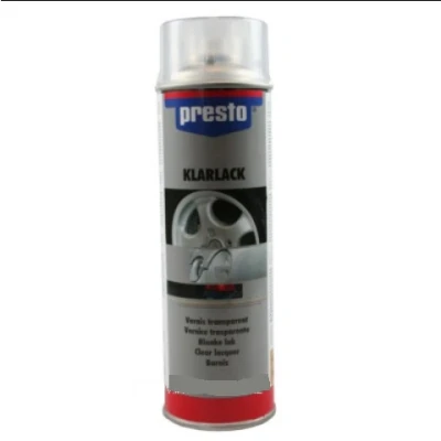 Afbeelding van Presto Verf Spuitbus Blanke Lak Glans 500 ml