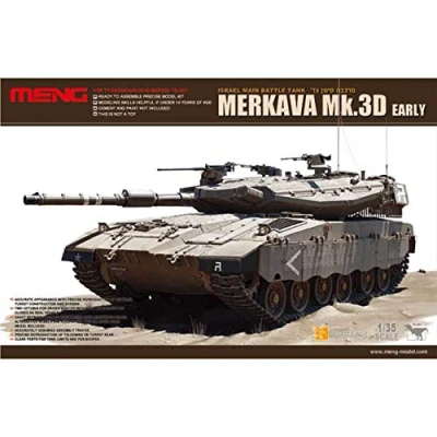 Afbeelding van Meng Schaal 1:35 Merkava Mk 3D Vroeg Model Kit (Multi Colour)