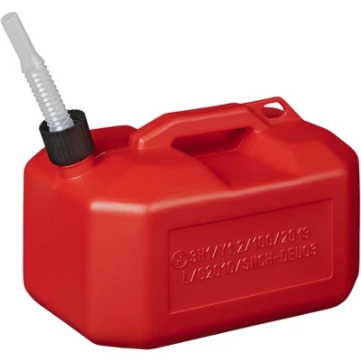 Afbeelding van Pro Plus Jerrycan 10L Kunststof, Rood, UN gekeurd, Veilig &amp; Compact