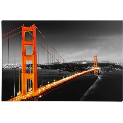 Afbeelding van Reinders! Poster San Fransisco Golden Gate brug