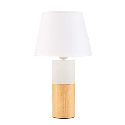 Afbeelding van Pauleen Woody Elegance tafellamp, hout/textiel