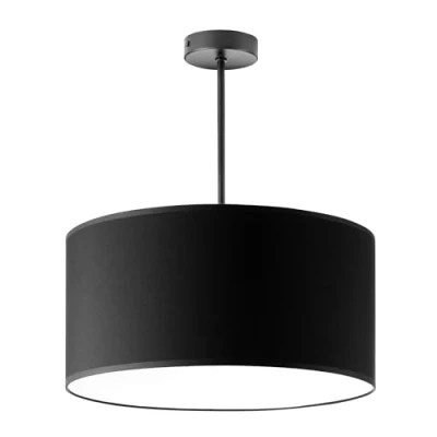 Afbeelding van Miratic hanglamp Woonkamerlampen Eetkamer Geschikt voor E27 lampen max. 60W kort (lamp niet inbegrepen) (Zwart)